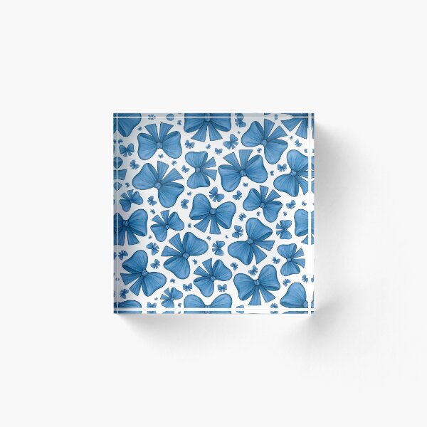 Aperçu de l'œuvre Motif de nœuds bleus créée et vendue par Cherevan.