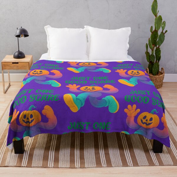 Item preview, Just one good scare, funny pumpkin designed and sold by Mauswohn.
