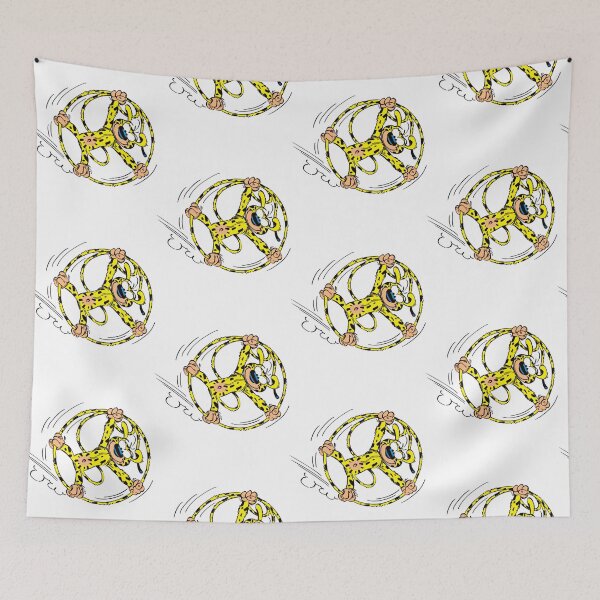Item preview, Marsupilami rolling in tail Marsupilami & Spirou designed and sold by ehemoc-hrane.