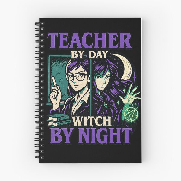 Item preview, Teacher By Day Witch By Night - Gift for Woman Teacher Educator Magic Art designed and sold by Jarminis.