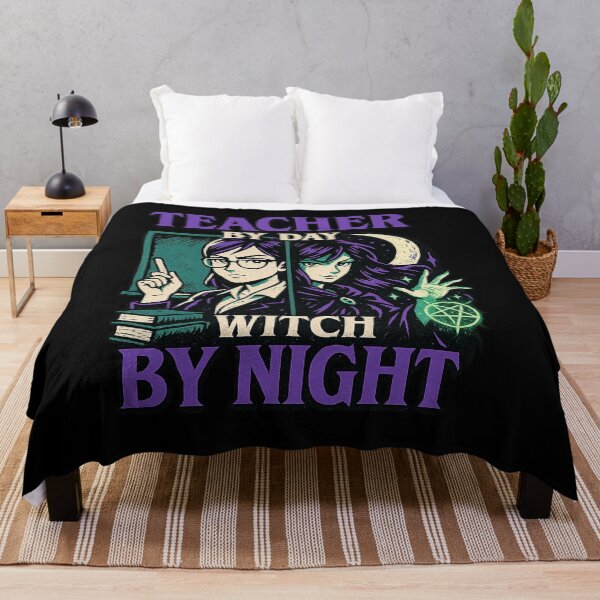 Item preview, Teacher By Day Witch By Night - Gift for Woman Teacher Educator Magic Art designed and sold by Jarminis.