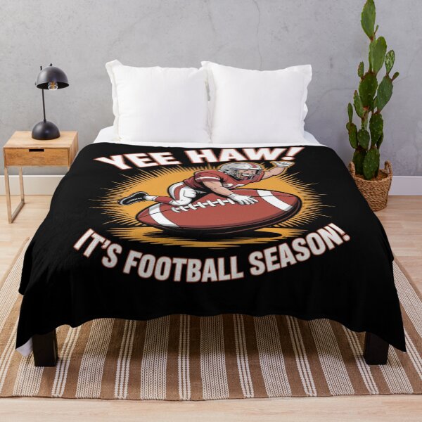 Item preview, YEE HAW! IT'S FOOTBALL SEASON! designed and sold by Snark Town Tees.