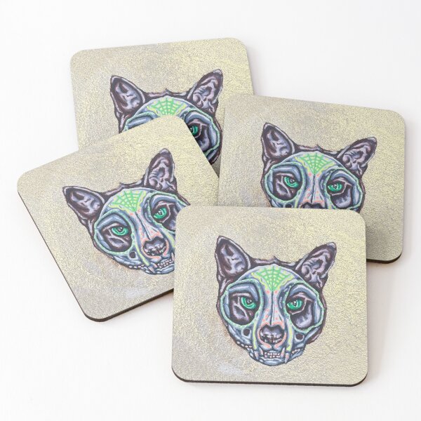Item preview, Sugar Skull Cat designed and sold by RaLiz.