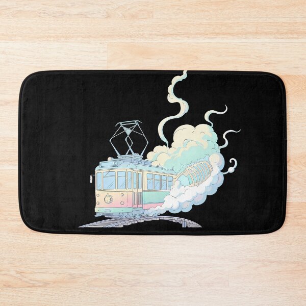 Item preview, Urban Daydream Junction – Surreal City Tram Cloud Art designed and sold by Vrixat.
