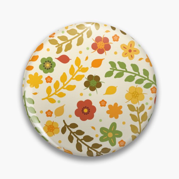 Item preview, Fall Colorful Floral pattern  designed and sold by Hello-Cuties.