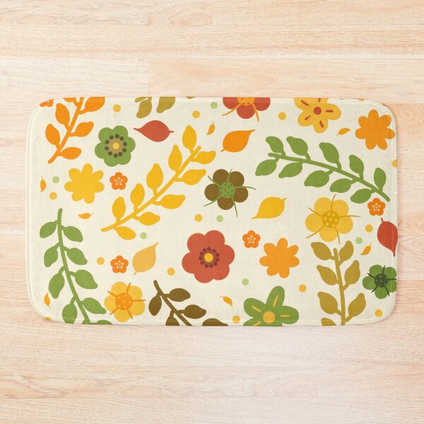 Item preview, Fall Colorful Floral pattern  designed and sold by Hello-Cuties.