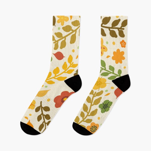 Item preview, Fall Colorful Floral pattern  designed and sold by Hello-Cuties.