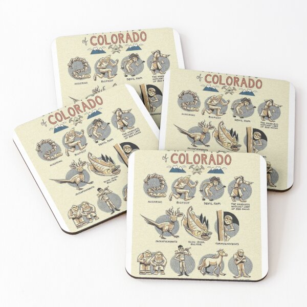 Item preview, Terrifying myths of Colorado designed and sold by PatronesKawai.