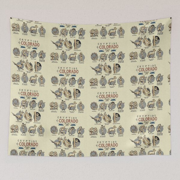 Item preview, Terrifying myths of Colorado designed and sold by PatronesKawai.