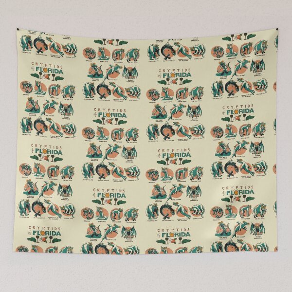 Item preview, Terrifying myths of Florida designed and sold by PatronesKawai.