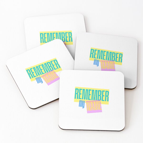Item preview, Remember My Name – Bold Typography Quote Design designed and sold by Artistica1234.