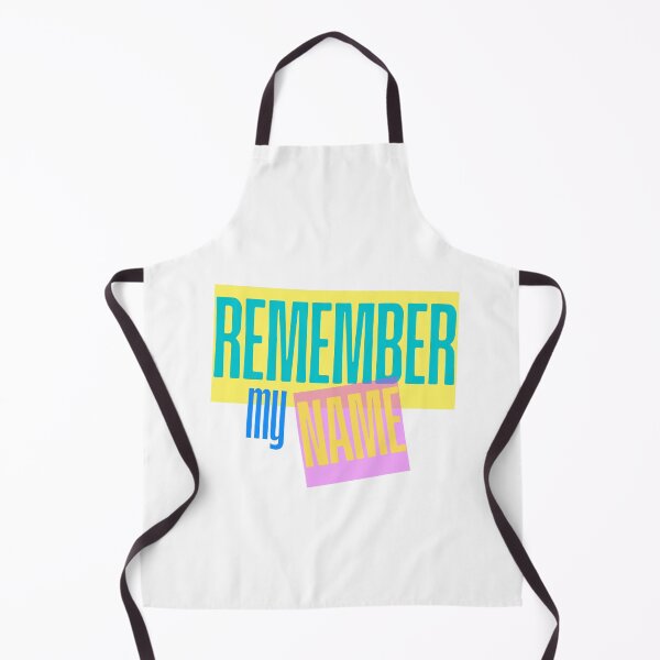 Item preview, Remember My Name – Bold Typography Quote Design designed and sold by Artistica1234.