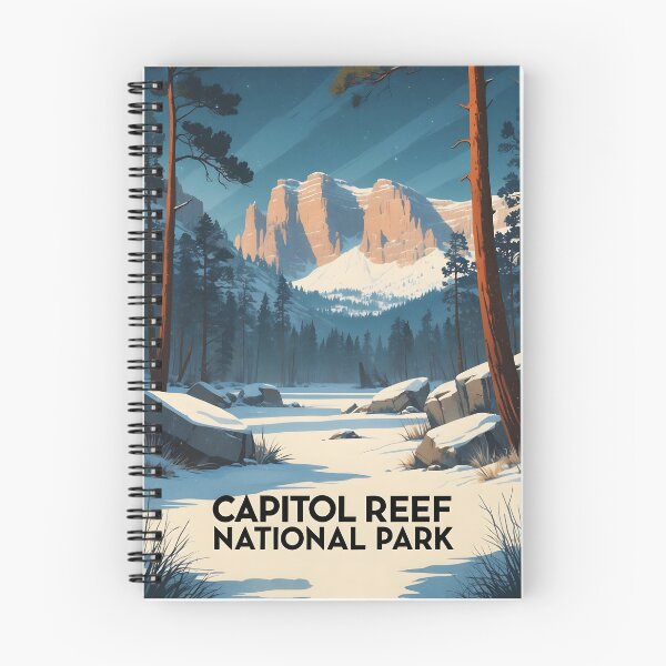 Item preview, Capitol Reef National Park USA Vintage Travel Tourism  designed and sold by TravelersGems.