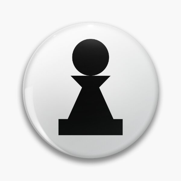 Item preview, Minimalist Chess Pawn Piece   designed and sold by missbobbit.