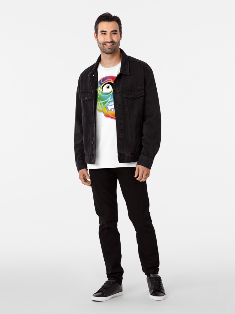 Alternate view of Pride Skull Premium T-Shirt