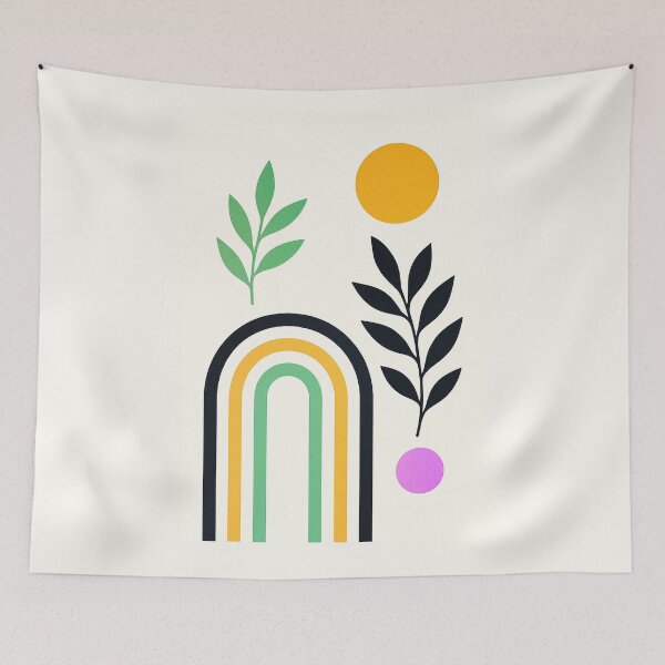 Item preview, Boho Minimalist Arch and Plant designed and sold by Yontartov.