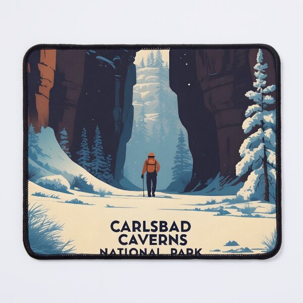 Item preview, Carlsbad Caverns National Park USA Vintage Travel Tourism  designed and sold by TravelersGems.