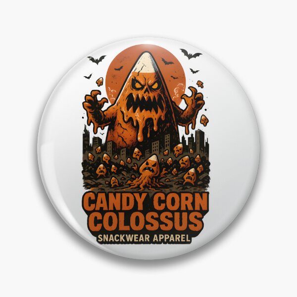 Item preview, Candy Corn Colossus – Snackwear Apparel | Halloween Food Kaiju Monster Shirt designed and sold by Snackwear Apparel.