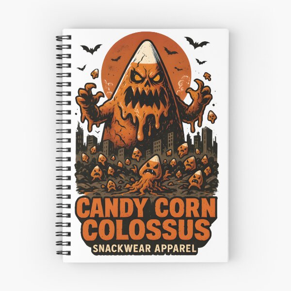 Item preview, Candy Corn Colossus – Snackwear Apparel | Halloween Food Kaiju Monster Shirt designed and sold by Snackwear Apparel.