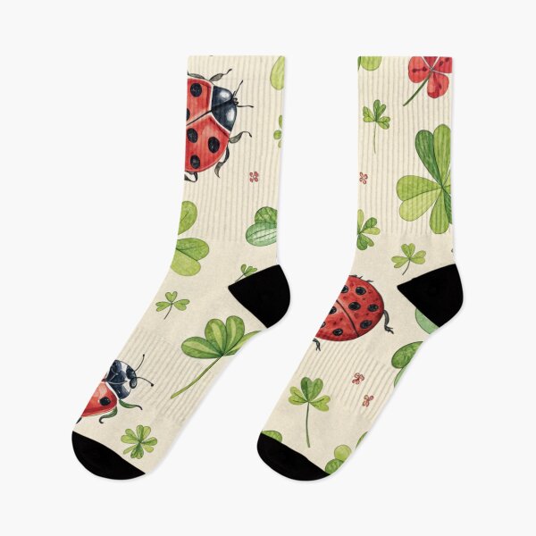 Item preview, Ladybugs & Shamrocks , four leaf clover designed and sold by Lucky 777.