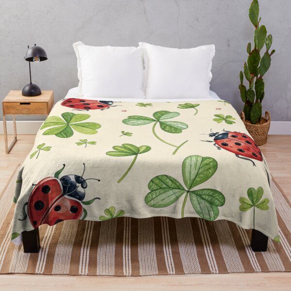 Item preview, Ladybugs & Shamrocks , four leaf clover designed and sold by Lucky 777.