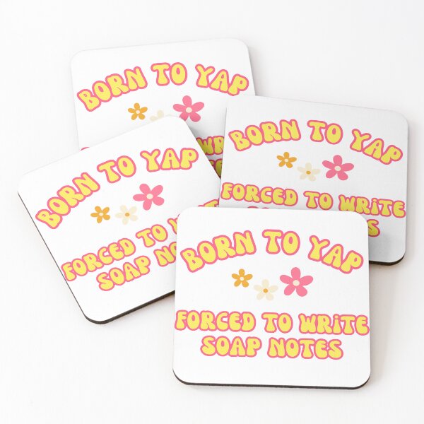 Item preview, Speech Language Pathology SLP Born to Yap designed and sold by NicoleSLP.