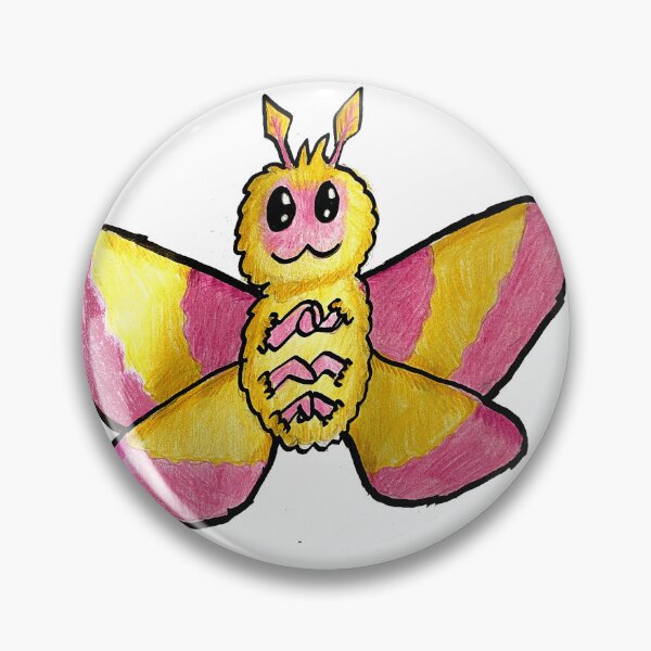 Item preview, Rosy Maple Moth designed and sold by DreamingSunflwr.