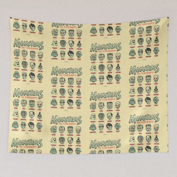 Item preview, Terrifying movie myths (therapy) designed and sold by PatronesKawai.