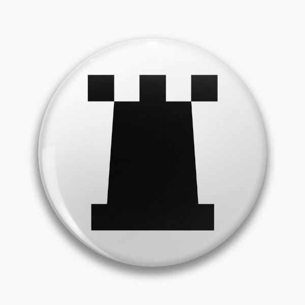 Item preview, Minimalist Chess Rook Piece designed and sold by missbobbit.