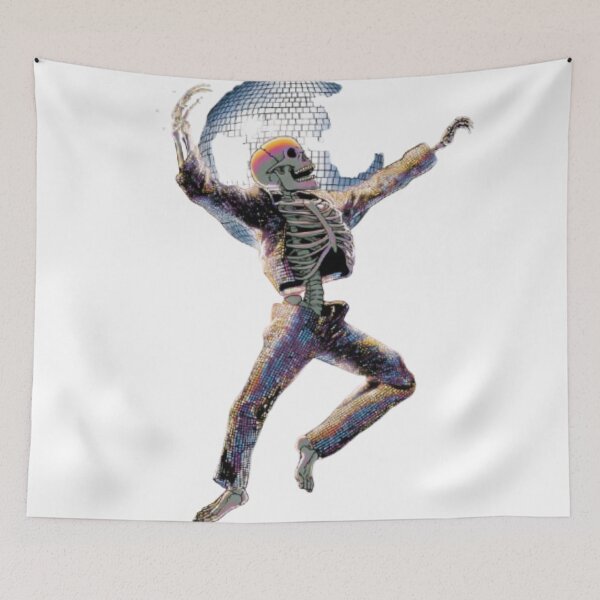 Item preview, Disco Skeleton Funky Dance designed and sold by AlexLineArt.
