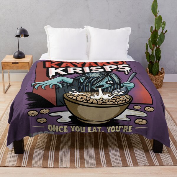 Item preview, Kayako Krisps – Haunted Horror Cereal Parody | The Grudge Inspired Art designed and sold by BeautifullyBlaze.