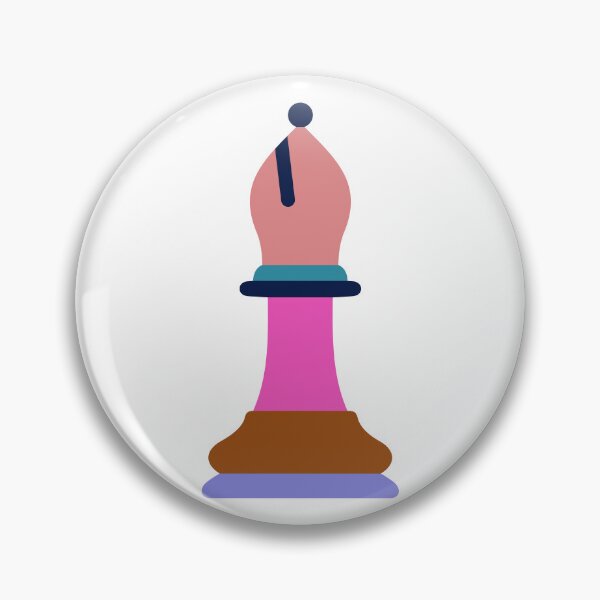 Item preview, Colorful Chess Bishop designed and sold by missbobbit.