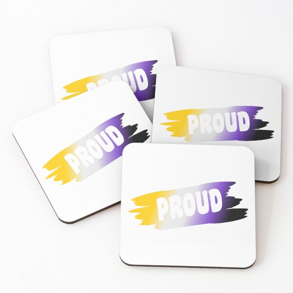 Item preview, Proud Paint Pride Flag Nonbinary designed and sold by HarveyHandcraftsandDesigns.