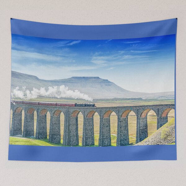 Item preview, Steam train on Ribblehead viaduct designed and sold by Andrew Fletcher Photography.