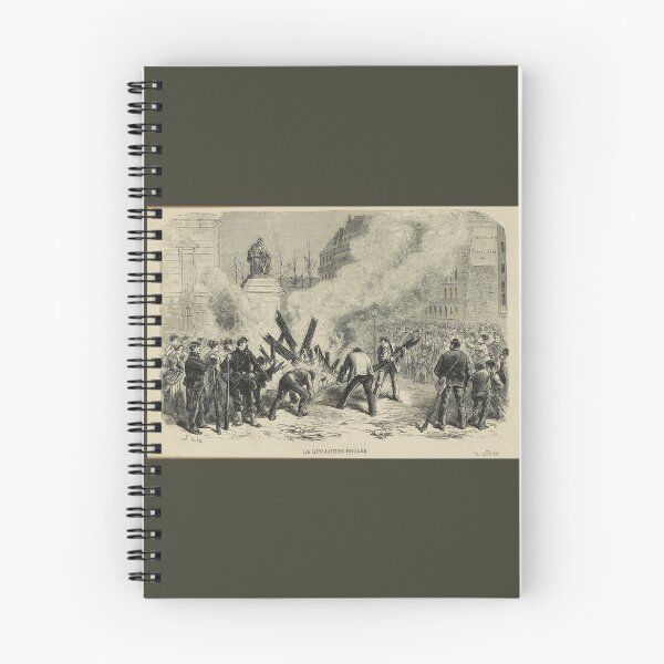 Item preview, The Burned Guillotine - Chronology of events: from March to May 20, 1871 - Anonymous, engraver Lix, Frédéric Théodore (Strasbourg, 18–12–1830 - Paris, in 1897) designed and sold by fendl.