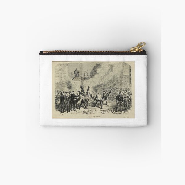 Item preview, The Burned Guillotine - Chronology of events: from March to May 20, 1871 - Anonymous, engraver Lix, Frédéric Théodore (Strasbourg, 18–12–1830 - Paris, in 1897) designed and sold by fendl.