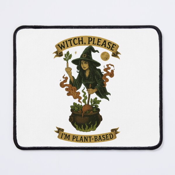 Item preview, Witch Please Im PlantBased - Gift for Vegan Witch Humor Art designed and sold by Jarminis.