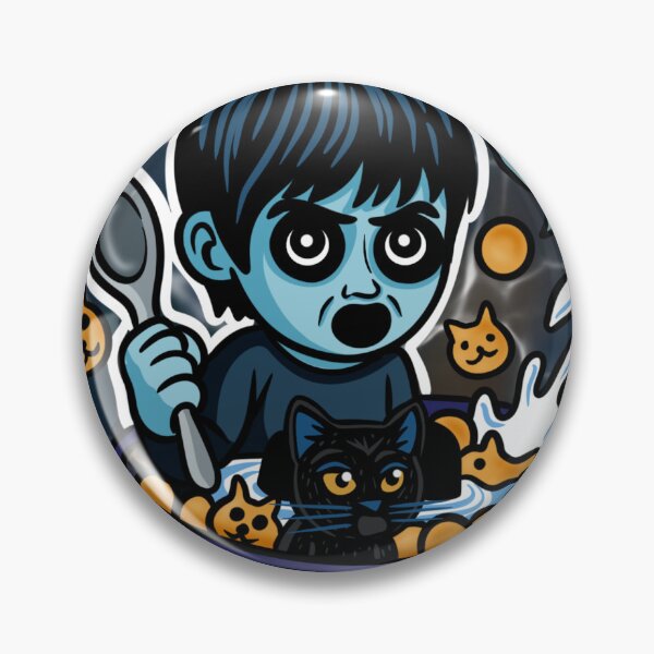 Item preview, Toshio Toasties – The Grudge Inspired Creepy Cereal Art designed and sold by BeautifullyBlaze.