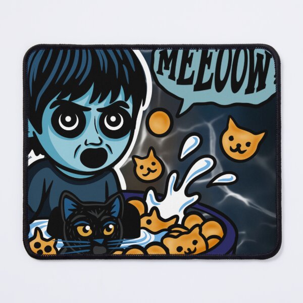 Item preview, Toshio Toasties – The Grudge Inspired Creepy Cereal Art designed and sold by BeautifullyBlaze.