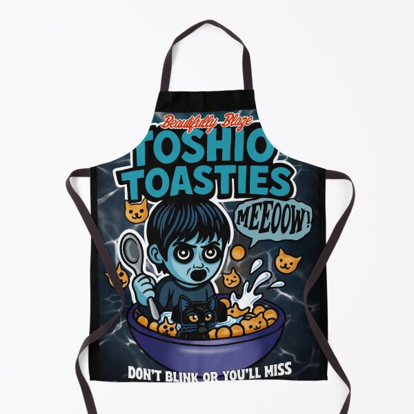 Item preview, Toshio Toasties – The Grudge Inspired Creepy Cereal Art designed and sold by October Forever.