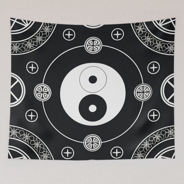 Item preview, Yin-Yang & protective runes . designed and sold by Lucky 777.