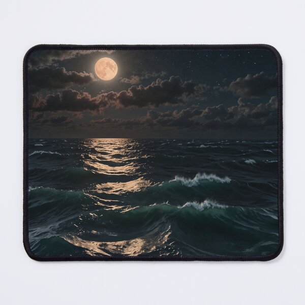 Item preview, Fullmoon over the sea designed and sold by DivingGoblin.