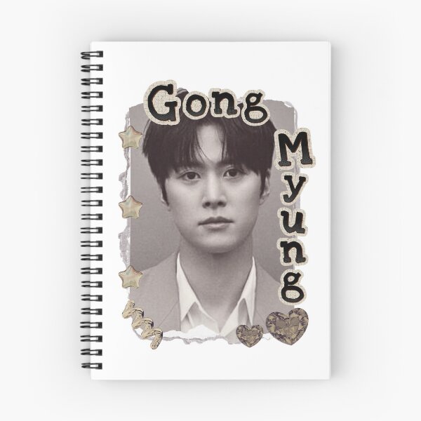 Item preview, Gong Myung (공명) Korean Actor Scrapbook Collage Cozy Y2K Vintage Design designed and sold by HELL0WBELLO.