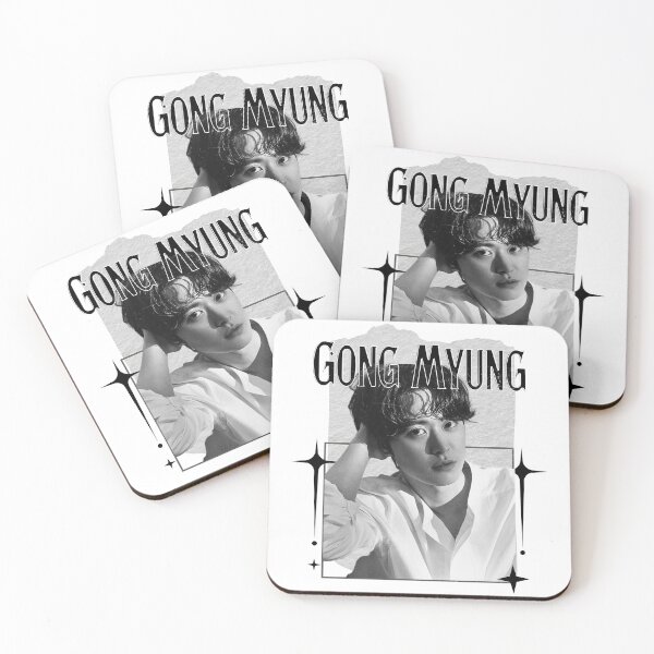 Item preview, Gong Myung (공명) Korean Actor Scrapbook Collage Cozy Y2K Vintage Design designed and sold by HELL0WBELLO.