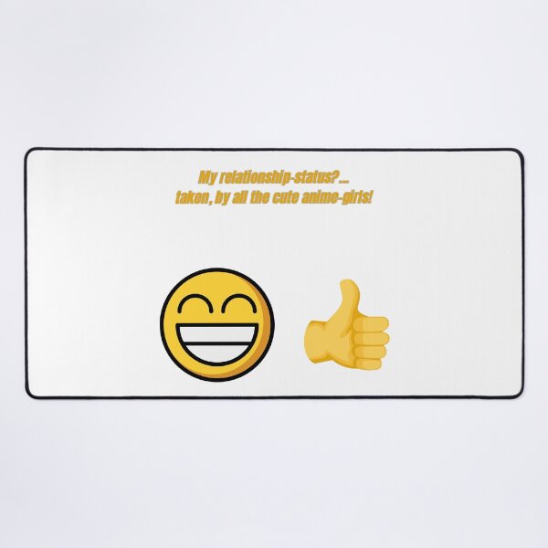Item preview, My relationship-status? - Funny Anime Quote designed and sold by Kouichi1990.