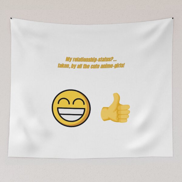 Item preview, My relationship-status? - Funny Anime Quote designed and sold by Kouichi1990.