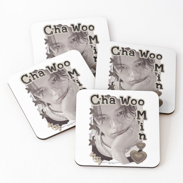 Item preview, Cha Woo-min (김민우) Korean Actor Scrapbook Collage Cozy Y2K Vintage Design designed and sold by HELL0WBELLO.