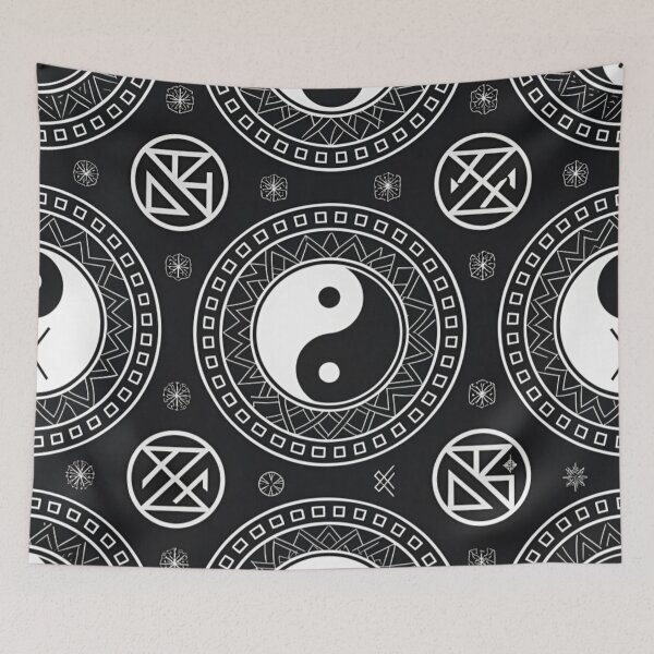 Item preview, Yin-Yang & protective runes . designed and sold by Lucky 777.