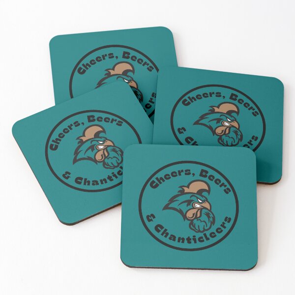 Item preview, Cheers, Beers, and Chanticleers Coastal Carolina University Gameday Pin designed and sold by EmBucz.