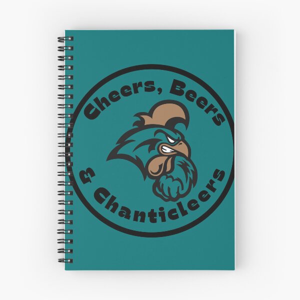 Item preview, Cheers, Beers, and Chanticleers Coastal Carolina University Gameday Pin designed and sold by EmBucz.